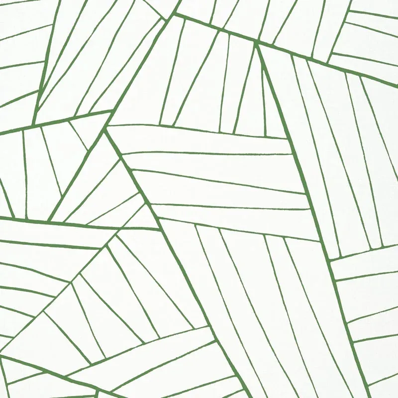 Jordan Emerald on White Thibaut wallpaper by Wallpaper Twins