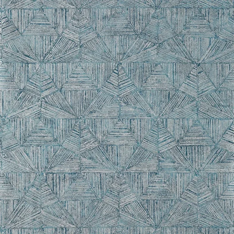 Crystalla Metallic Silver on Mineral Thibaut wallpaper by Wallpaper Twins