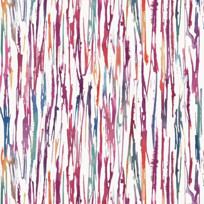 Aurora Mulberry Thibaut wallpaper by Wallpaper Twins
