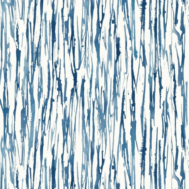Aurora Navy Thibaut wallpaper by Wallpaper Twins