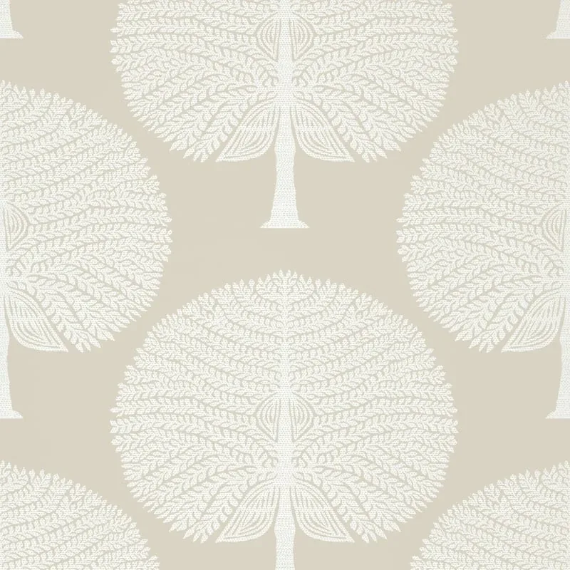 Mulberry Tree Natural Thibaut wallpaper by Wallpaper Twins