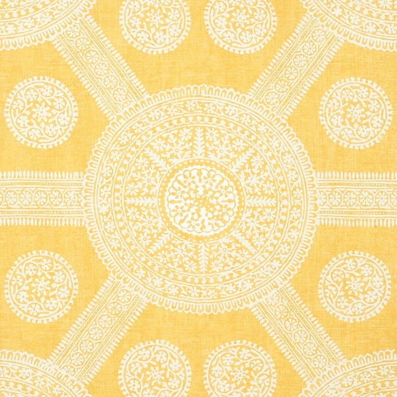 Stonington Yellow Thibaut wallpaper by Wallpaper Twins