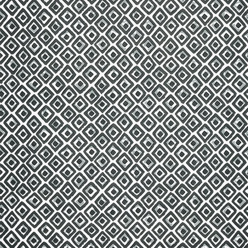 Indian Diamond Black Thibaut wallpaper by Wallpaper Twins
