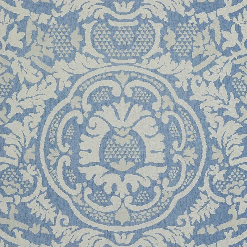 Earl Damask Blue Thibaut wallpaper by Wallpaper Twins