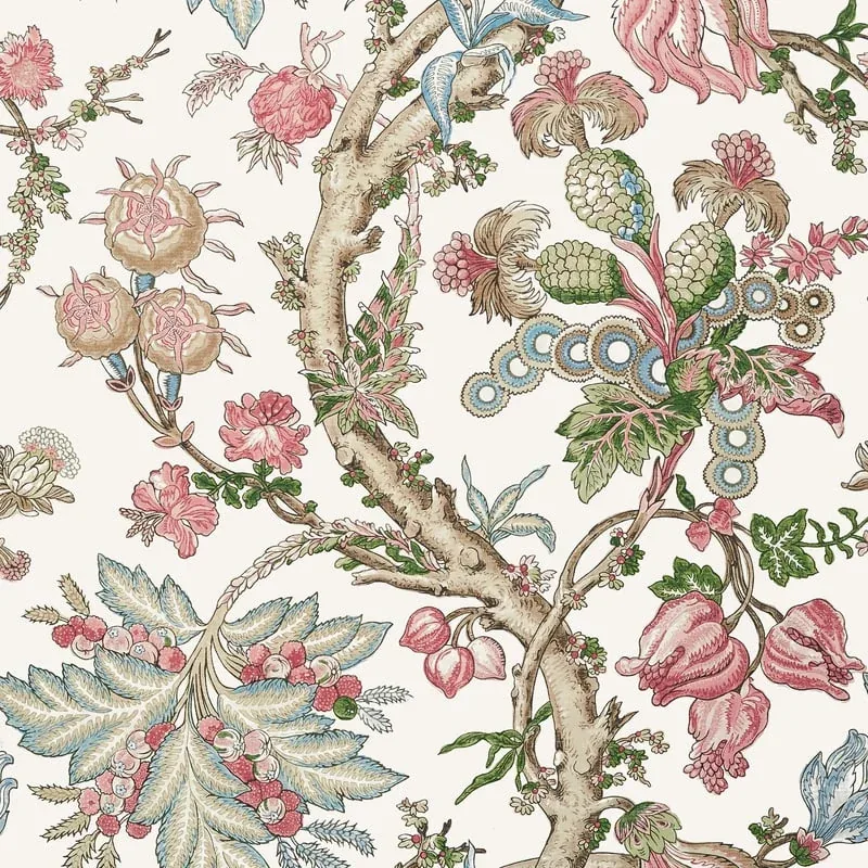 Chatelain Pink Thibaut wallpaper by Wallpaper Twins