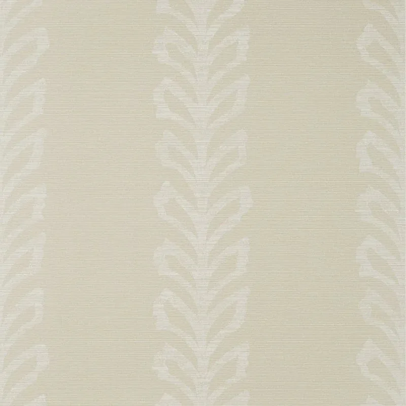 Evia Light Taupe and White Thibaut wallpaper by Wallpaper Twins
