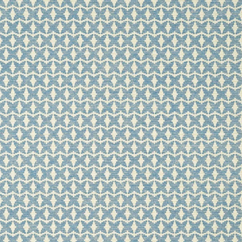 Zion Blue and White Thibaut wallpaper by Wallpaper Twins