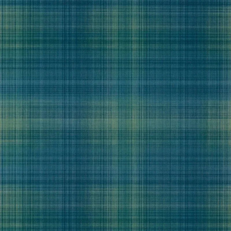 Inverness Navy and Green Thibaut wallpaper by Wallpaper Twins