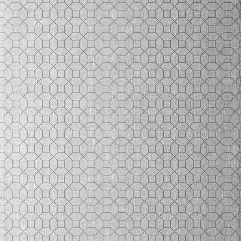 Farris Grey on Silver Thibaut wallpaper by Wallpaper Twins