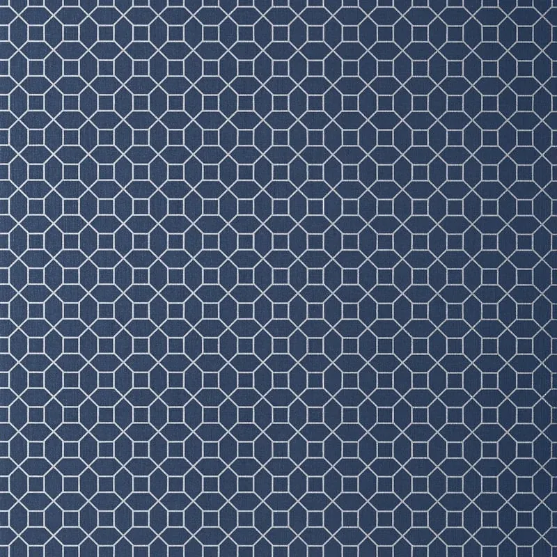 Farris Silver on Navy Thibaut wallpaper by Wallpaper Twins