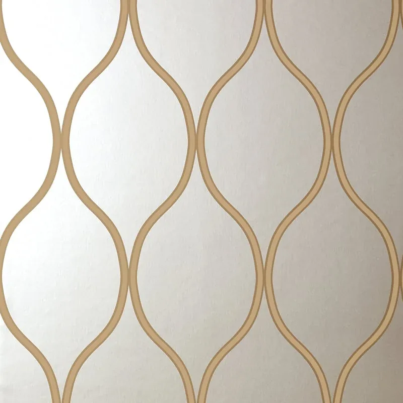 CAMBER Silver Thibaut wallpaper by Wallpaper Twins