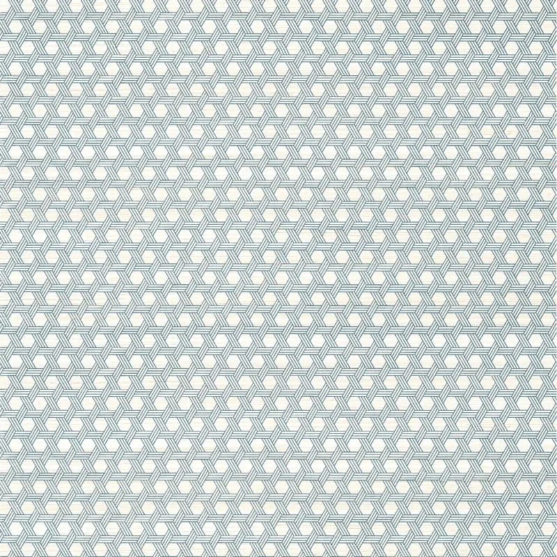 Pergola Navy Thibaut wallpaper by Wallpaper Twins