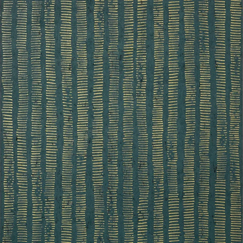 Cork Forest Peacock Blue Thibaut wallpaper by Wallpaper Twins