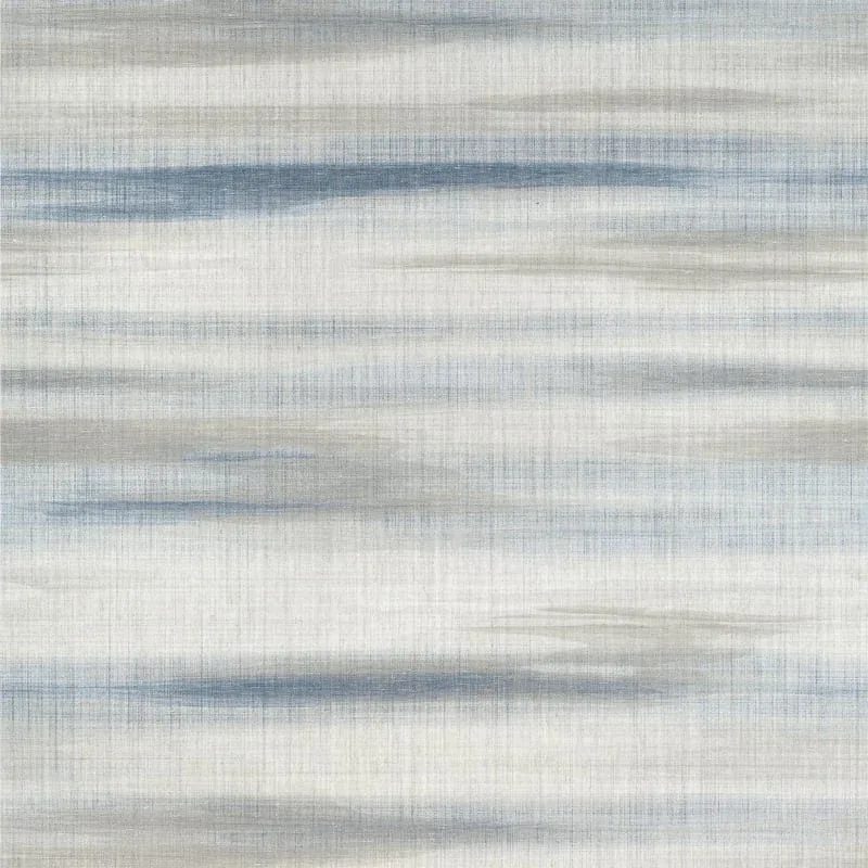 Equinox Blue and Beige Thibaut wallpaper by Wallpaper Twins