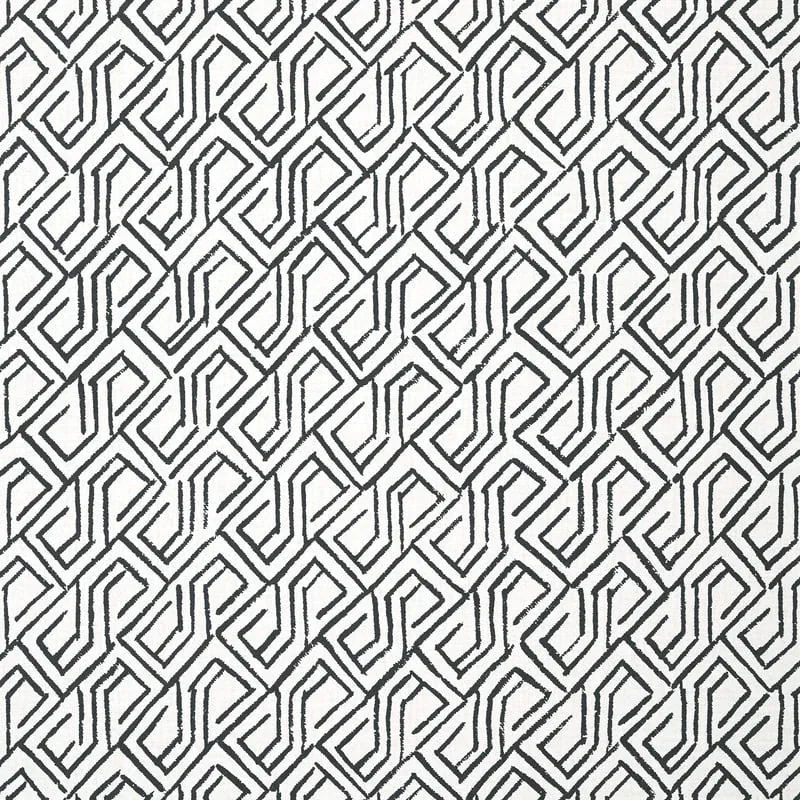 Tortona Black and White Thibaut wallpaper by Wallpaper Twins