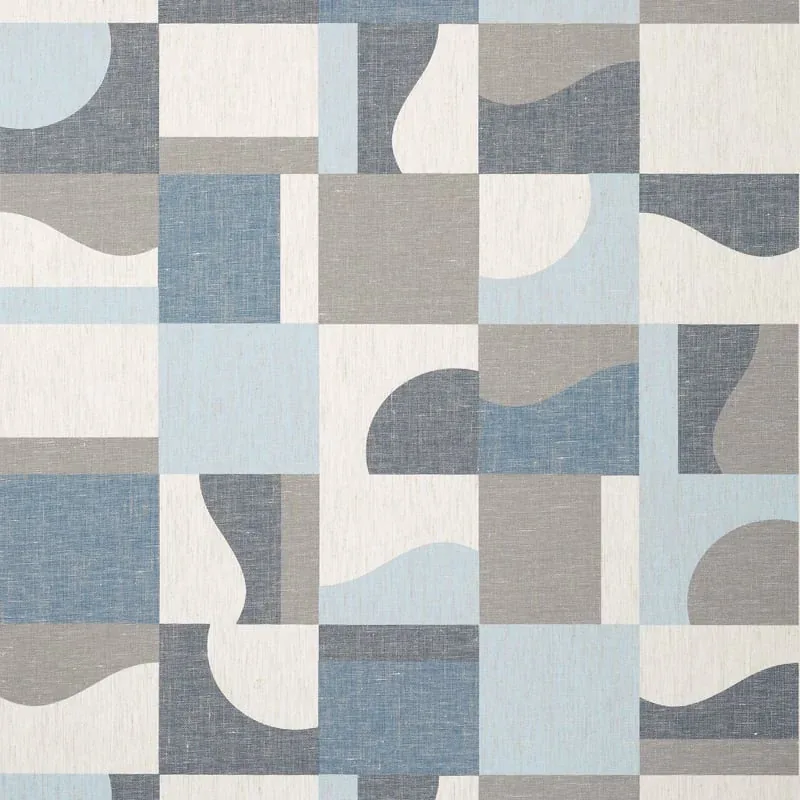 Colored Blocks Blue Thibaut wallpaper by Wallpaper Twins