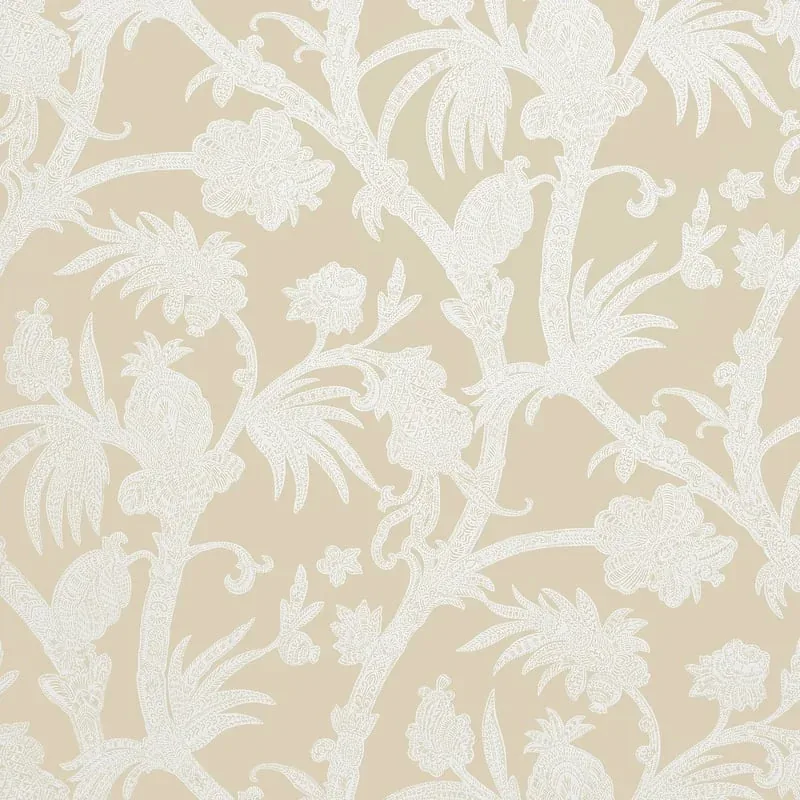 Baltimore Beige Thibaut wallpaper by Wallpaper Twins