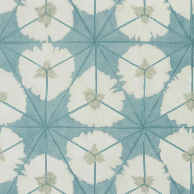 Sunburst Aqua Thibaut wallpaper by Wallpaper Twins