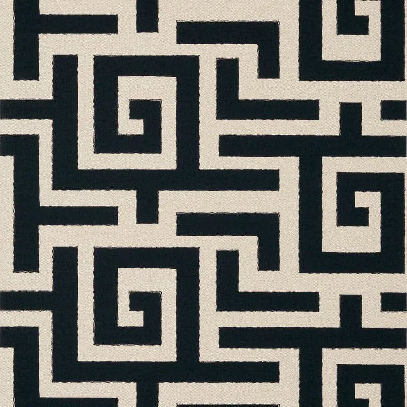 Tulum Black Thibaut wallpaper by Wallpaper Twins