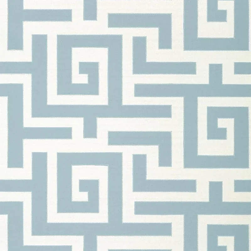Tulum Spa Blue Thibaut wallpaper by Wallpaper Twins