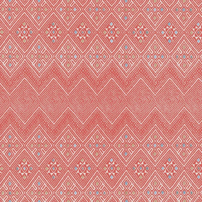 High Plains Coral Thibaut wallpaper by Wallpaper Twins