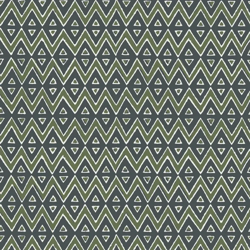 Tiburon Green and Bluestone Thibaut wallpaper by Wallpaper Twins