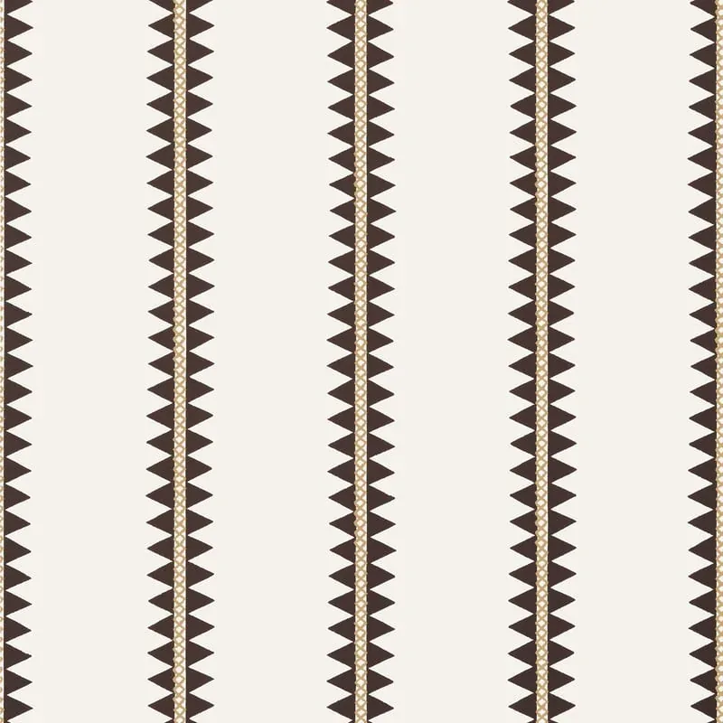 Reno Stripe Black Thibaut wallpaper by Wallpaper Twins