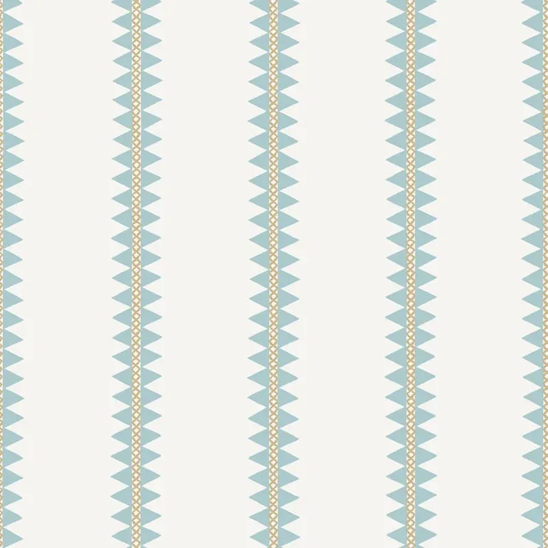 Reno Stripe Spa Blue Thibaut wallpaper by Wallpaper Twins