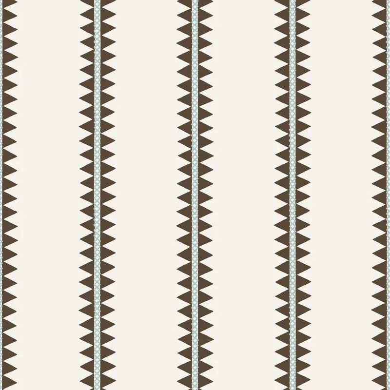 Reno Stripe Brown Thibaut wallpaper by Wallpaper Twins
