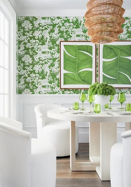 T13304 | Japanese Garden - Emerald room view