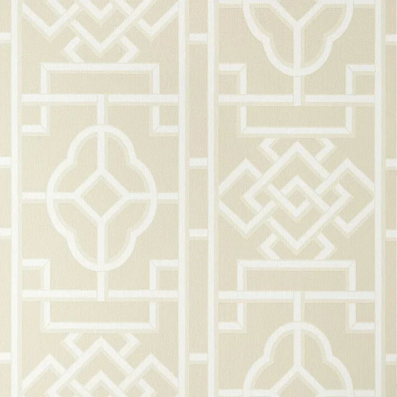 Gateway Beige Thibaut wallpaper by Wallpaper Twins