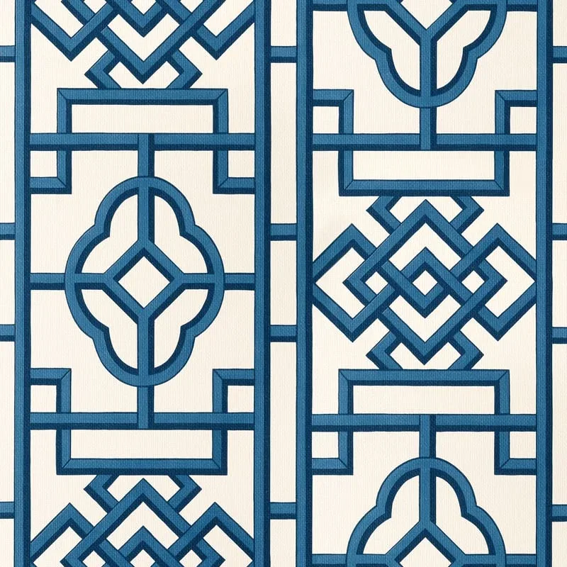 Gateway Navy Thibaut wallpaper by Wallpaper Twins