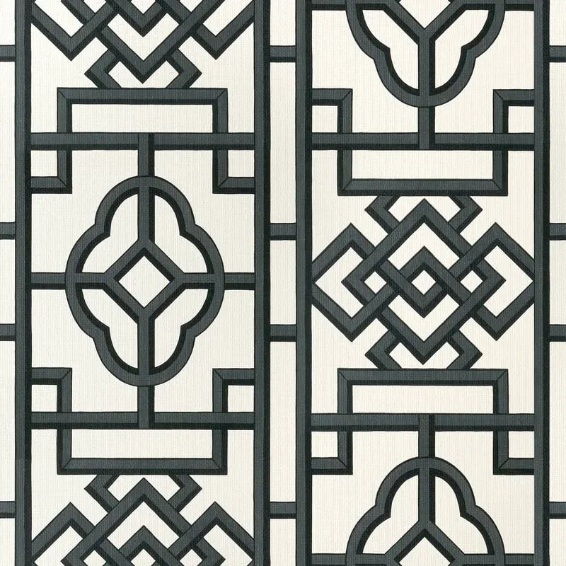 Gateway Black Thibaut wallpaper by Wallpaper Twins