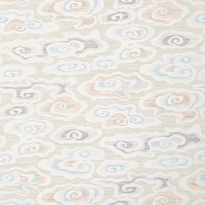 Clear Clouds Beige Thibaut wallpaper by Wallpaper Twins