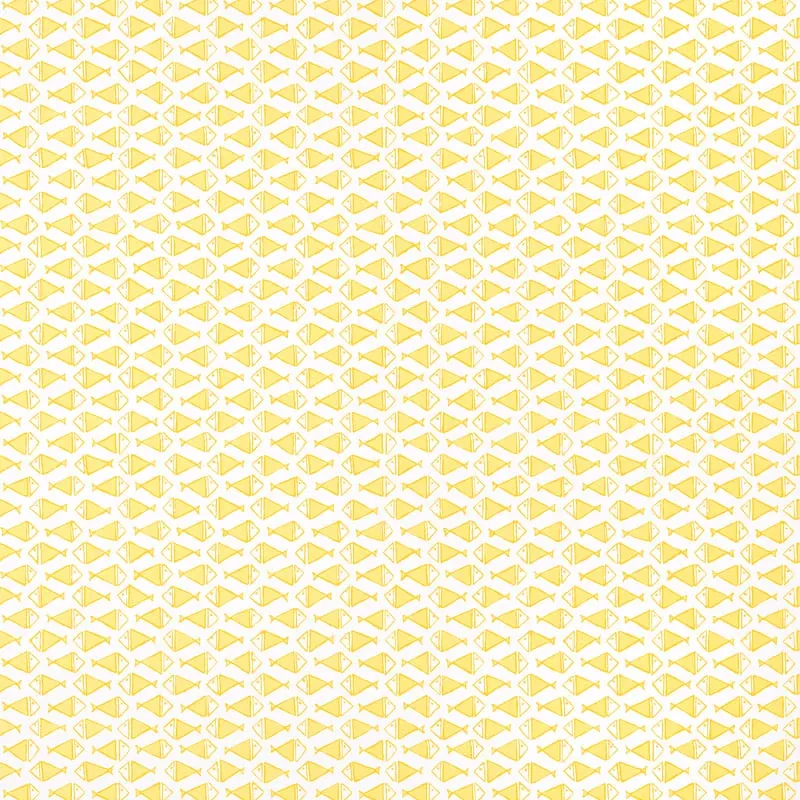 Pisces Yellow Thibaut wallpaper by Wallpaper Twins