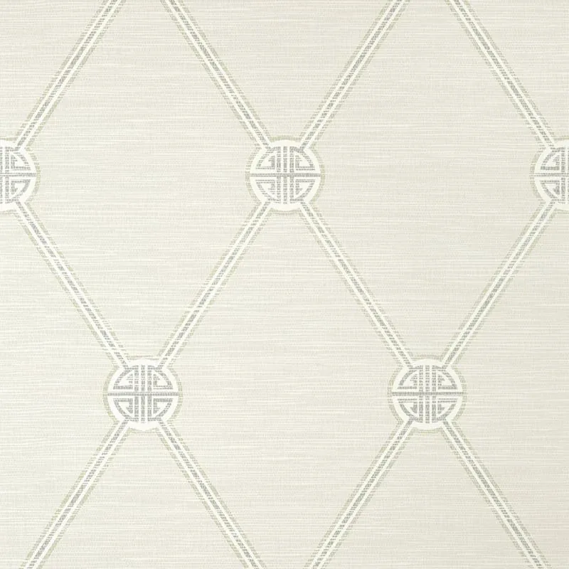 Turnberry Trellis Neutral Thibaut wallpaper by Wallpaper Twins