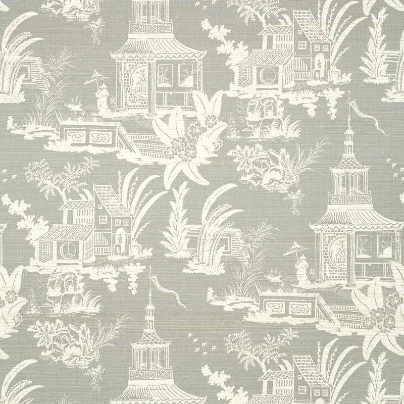 Empress Court Grey Thibaut wallpaper by Wallpaper Twins