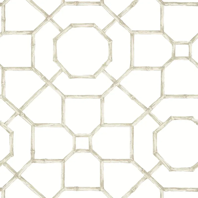 Arbor Flax Thibaut wallpaper by Wallpaper Twins