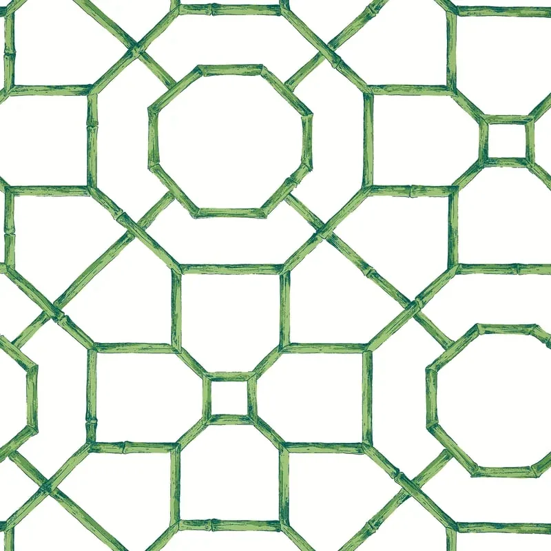 Arbor Emerald Thibaut wallpaper by Wallpaper Twins