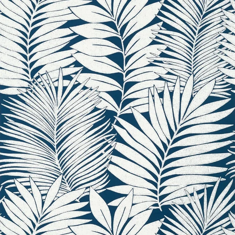 Siesta Key Navy Thibaut wallpaper by Wallpaper Twins