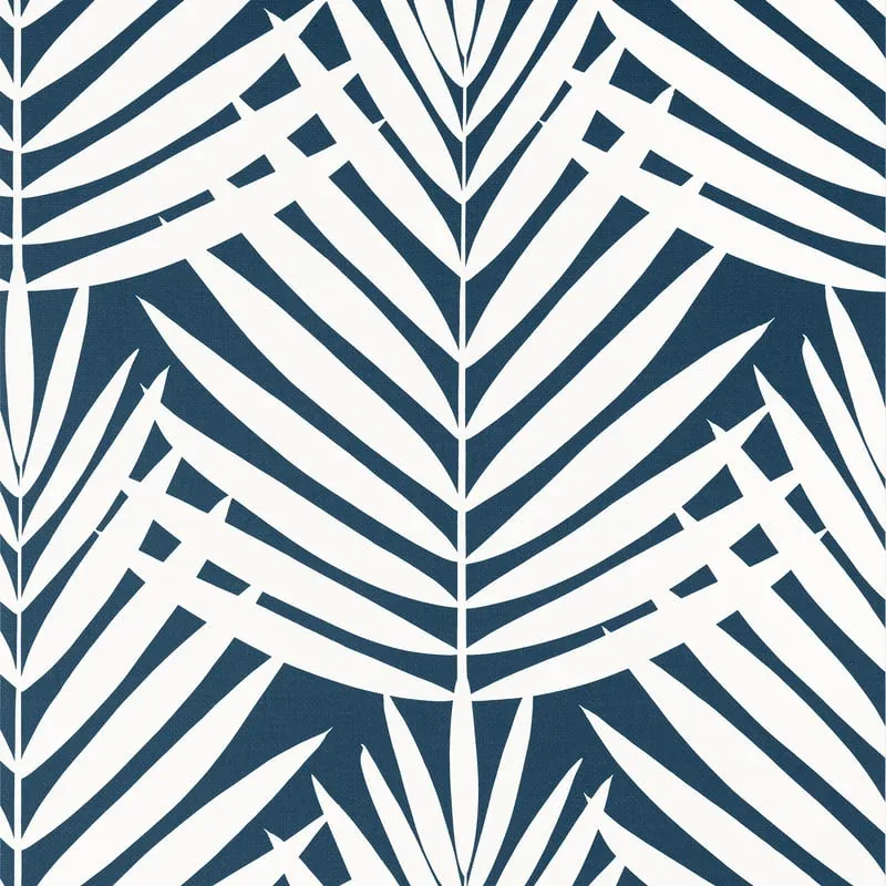 Croatia Navy Thibaut wallpaper by Wallpaper Twins