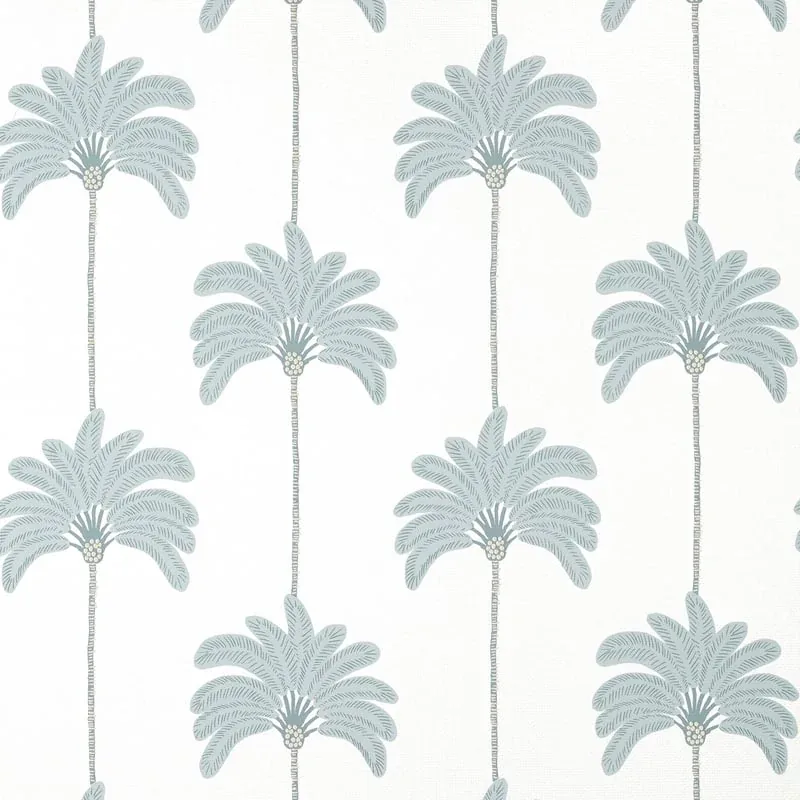 Sunset Boulevard Spa Blue Thibaut wallpaper by Wallpaper Twins