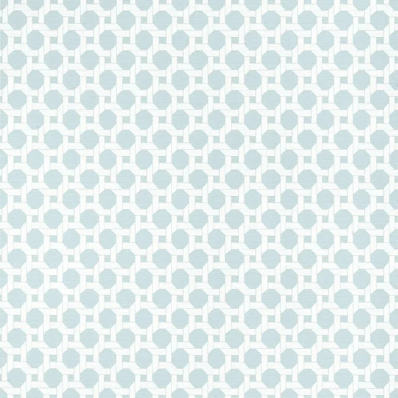 Charter Spa Blue Thibaut wallpaper by Wallpaper Twins