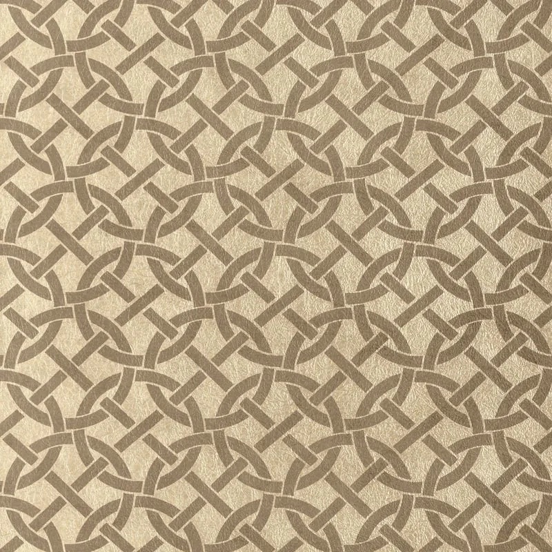 Bal Harbour Metallic Bronze Thibaut wallpaper by Wallpaper Twins