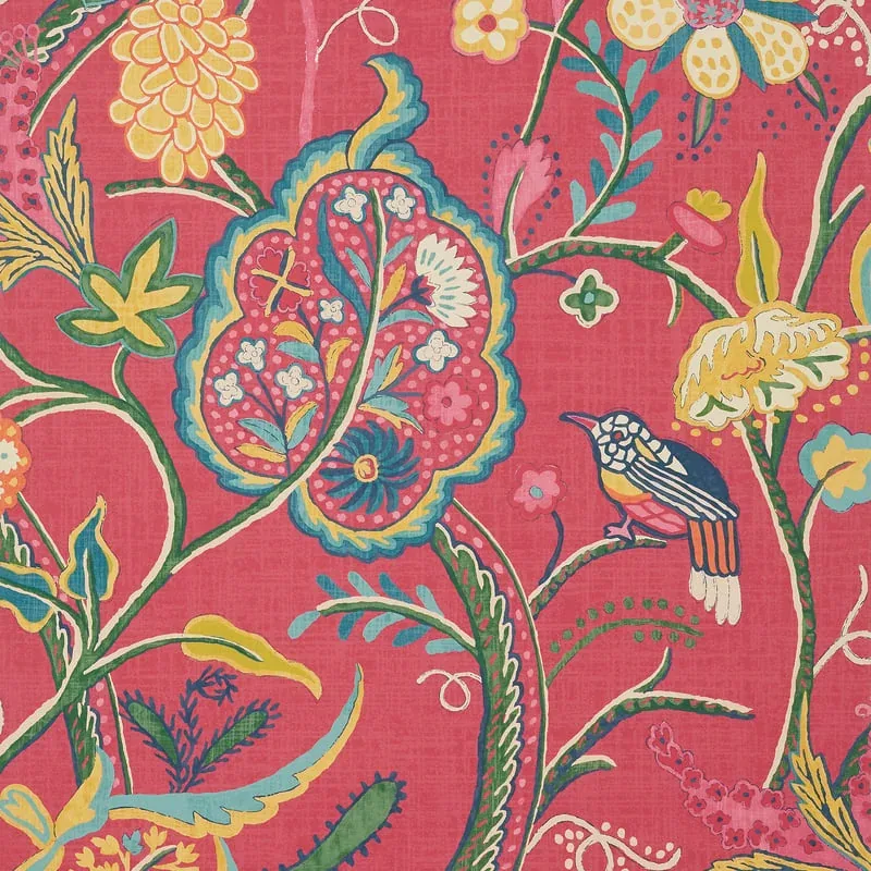 Windsor Pink Thibaut wallpaper by Wallpaper Twins