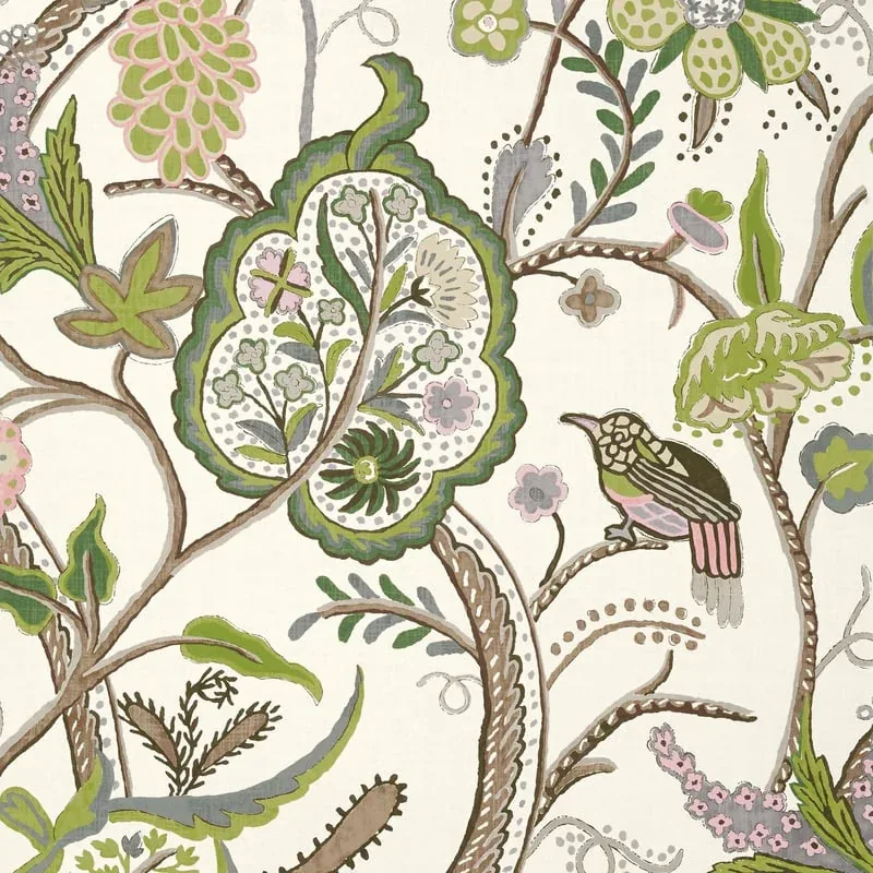 Windsor Brown and Green Thibaut wallpaper by Wallpaper Twins