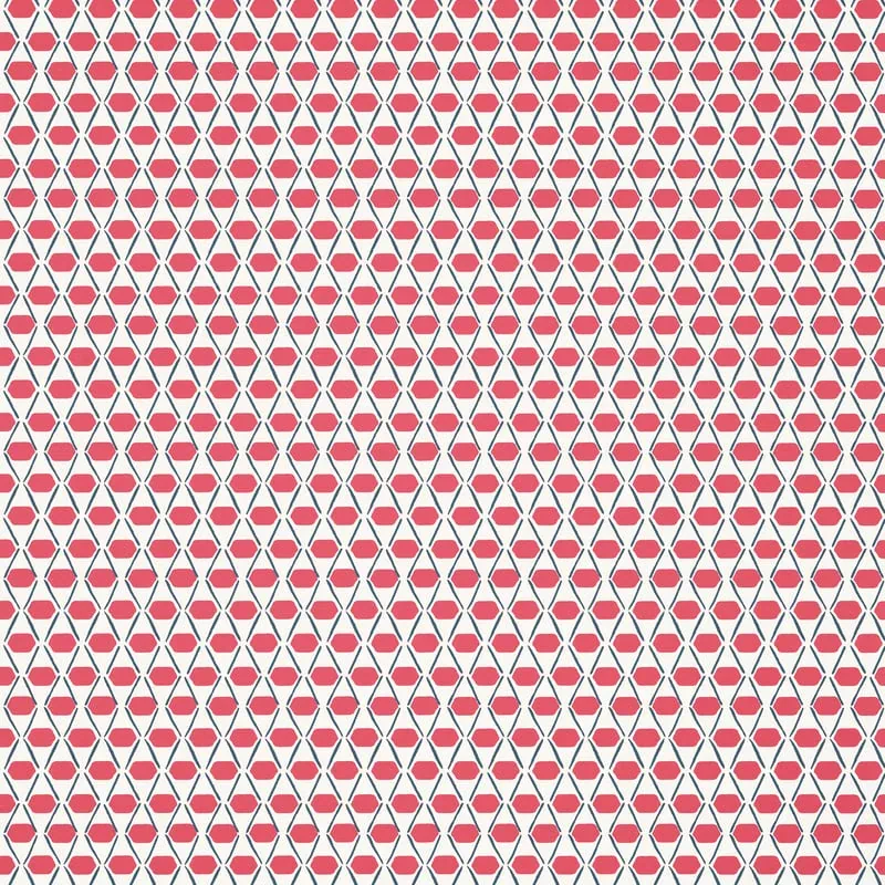 Denver Pink and Blue Thibaut wallpaper by Wallpaper Twins