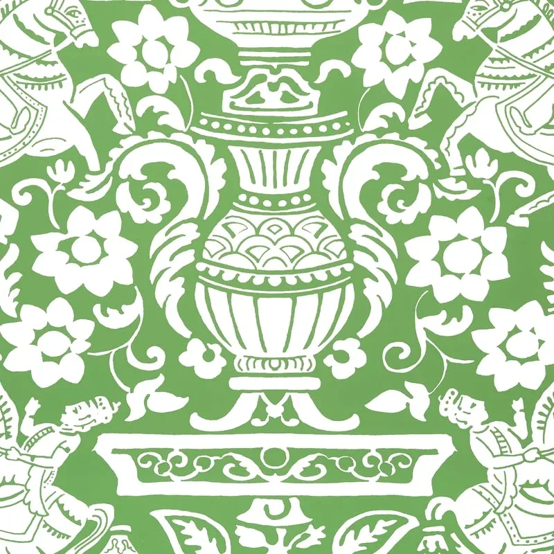 Galway Green Thibaut wallpaper by Wallpaper Twins