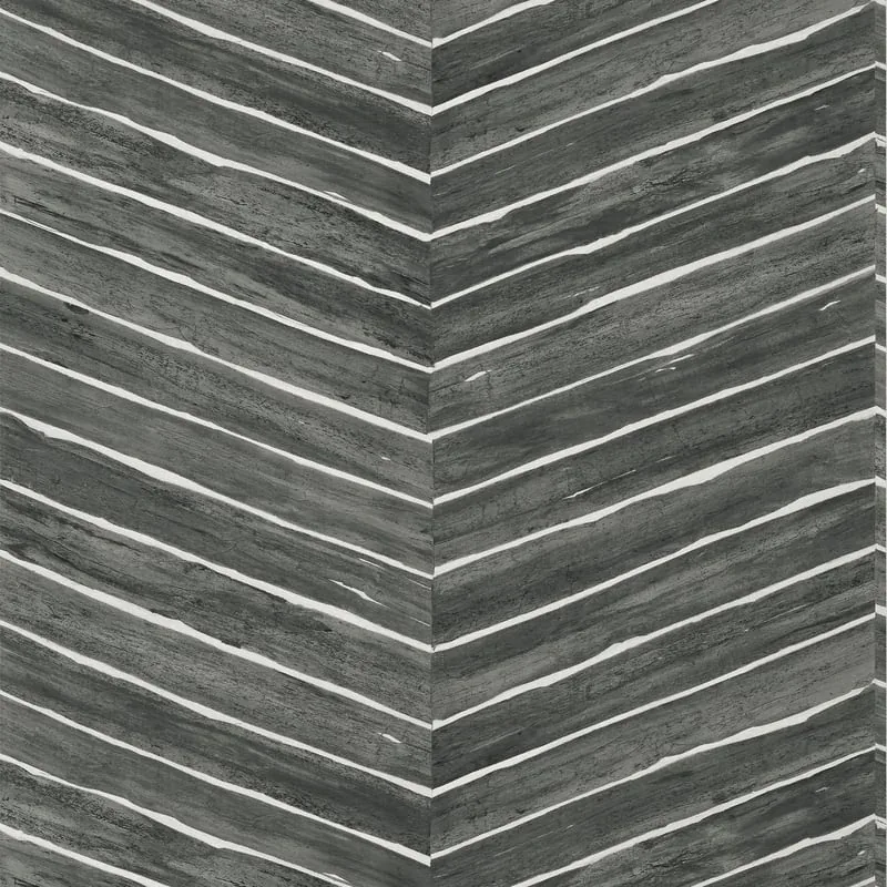 T14574 | Wood Herringbone - Charcoal