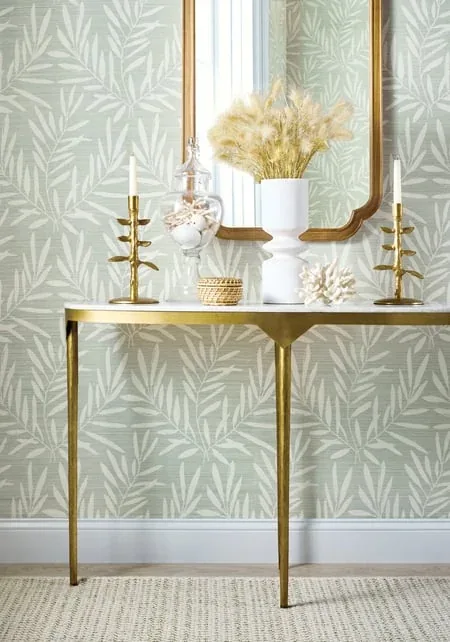 T15800 | Summer Leaves - Willow room view